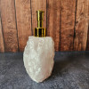Distributeur de savon liquide en pierre de Quartz Rose