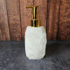Distributeur de savon en pierre - Cristal de Roche