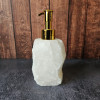 Distributeur de savon liquide en pierre - Cristal de Roche
