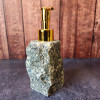 Distributeur de savon liquide en pierre brute naturelle - Labradorite