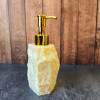 Distributeur de savon en pierre - Calcite Orange Namaste