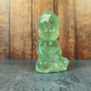Statuette de Bouddha en pierre Fluorine Verte