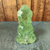 Statuette de Bouddha en Fluorine Verte - pierre naturelle