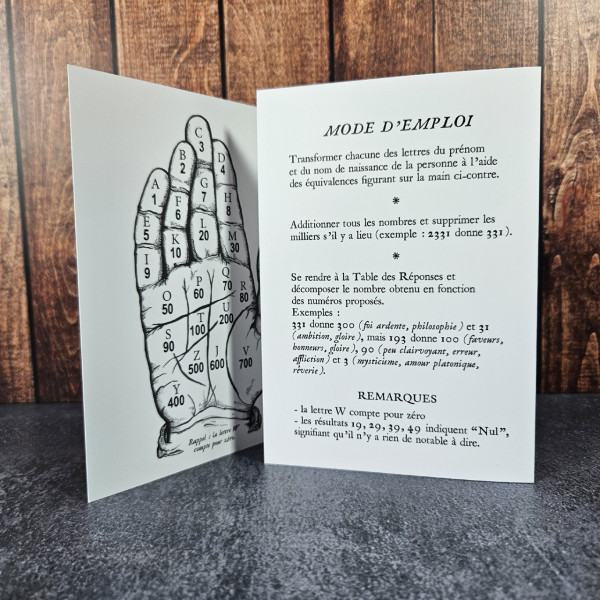 Jeu Main de Destinée