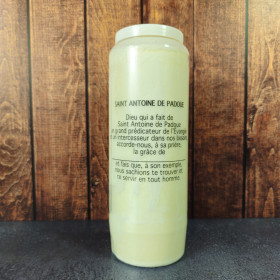 Bougie Neuvaine Saint Antoine de Padoue