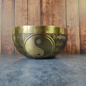 Bol Chantant Tibétain Yin-Yang 700Gr