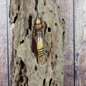 Pendule Thot en Padouk – Divination & Énergie Positif