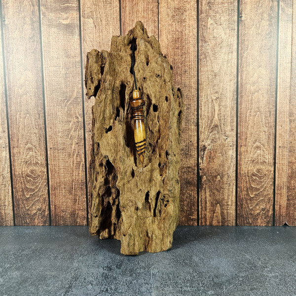 Pendule Thot en Padouk – Divination & Énergie Positif