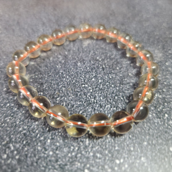 Bracelet femme citrine 8 mm – Énergie & Abondance | Namaste