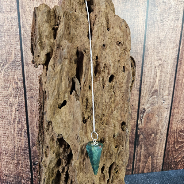 Pendule Magique en Jaspe Sanguin