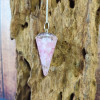 Pendule Orgonite en Quartz Rose