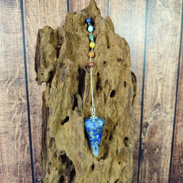 Pendule Orgonite en Lapis Lazuli