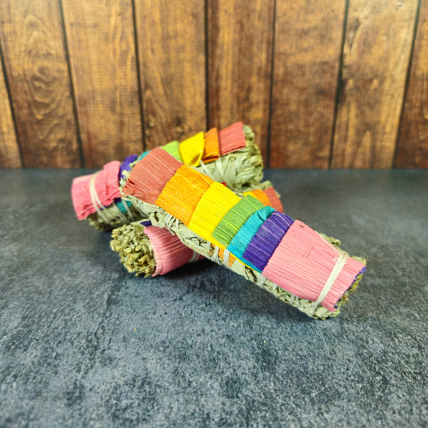 Smudge Sauge Blanche et 7 Feuilles de Maïs