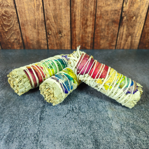 Lot de Sauge Blanche et 7 Pétales de Rose