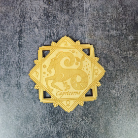 Plaque en bois Astrologique