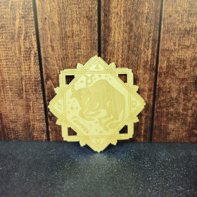Plaque en bois Astrologique – Taureau