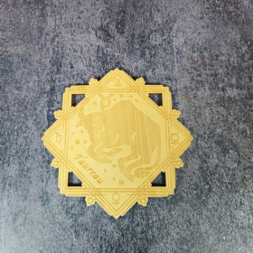 Plaque en bois Astrologique