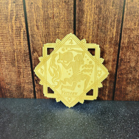 Plaque en bois Astrologique – Verseau