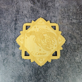 Plaque en bois Astrologique