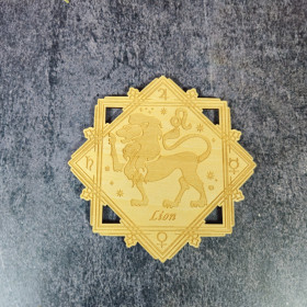 Plaque en bois Astrologique