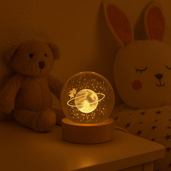 Veilleuse Saturne Led