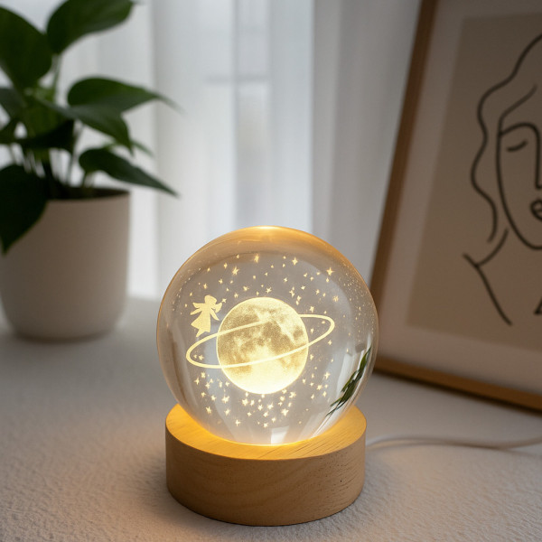 Veilleuse pour enfant Saturne