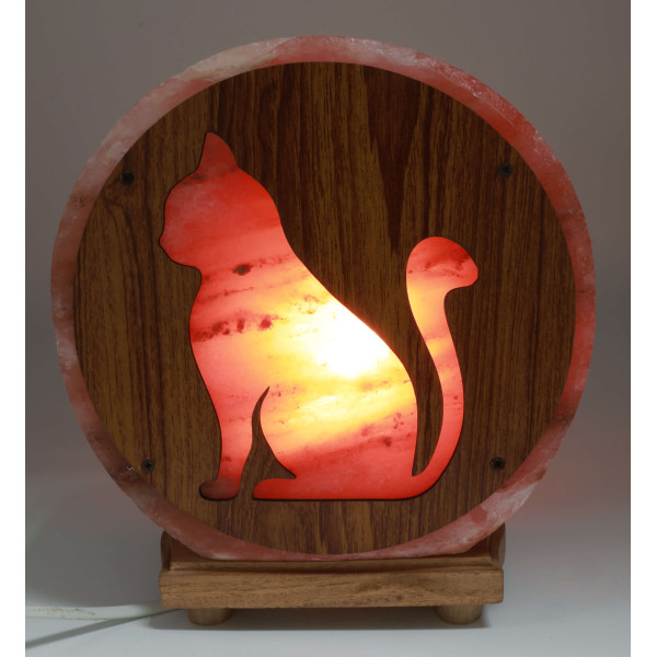 Lampe de Sel - Chat
