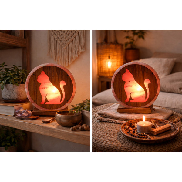 Magnifique lampe de sel