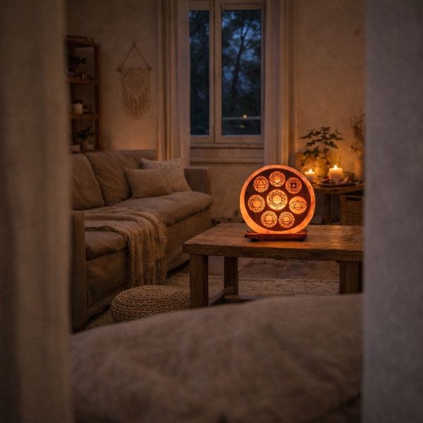 lampe de sel chakras