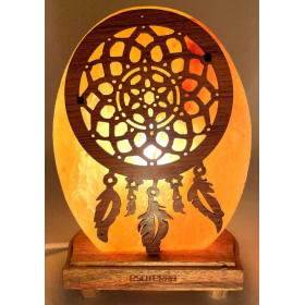 lampe de sel attrape-rêves