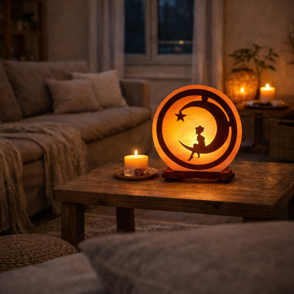 lampe de sel himalaya lune