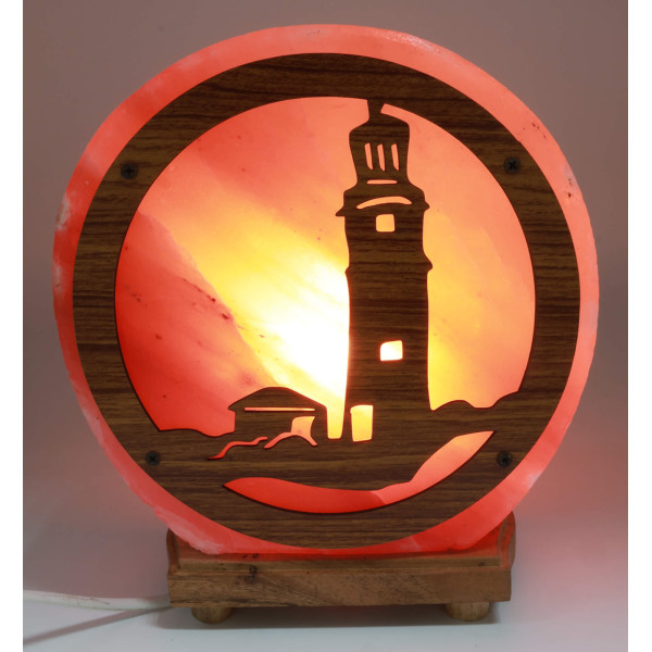 lampe de sel phare en mer