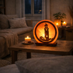 lampe de sel himalaya phare