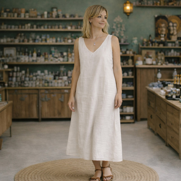 Collier en Quartz Rose Pierre Brute