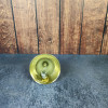 Clochette ésotérique en laiton vue de dessous – battant métallique pour vibration précise et protection énergétique