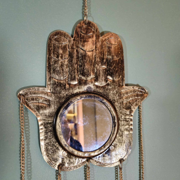 Carillon Indien Hamsa : Harmonie et Protection Artisanale