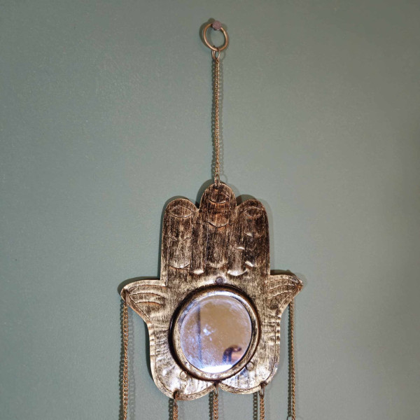 Carillon Indien Hamsa : Harmonie et Protection Artisanale