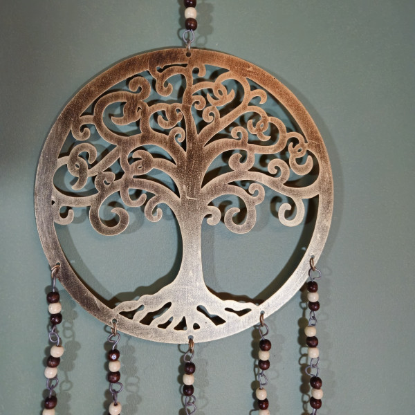 Carillon Indien Arbre de Vie : Harmonie et Sérénité Artisanale