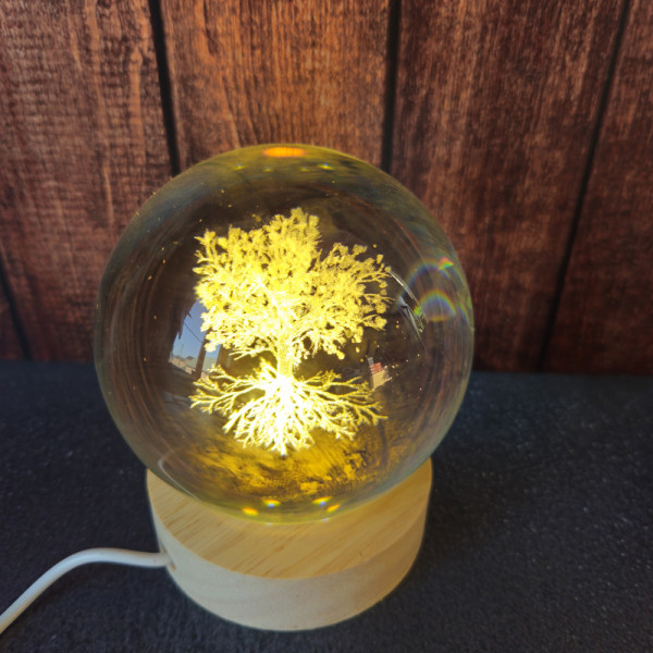 Veilleuse LED arbre de vie lumière chaude – idéale pour rituel du soir