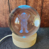 Lampe veilleuse enfant astronaute – lumière LED bleue apaisante pour accompagner le sommeil