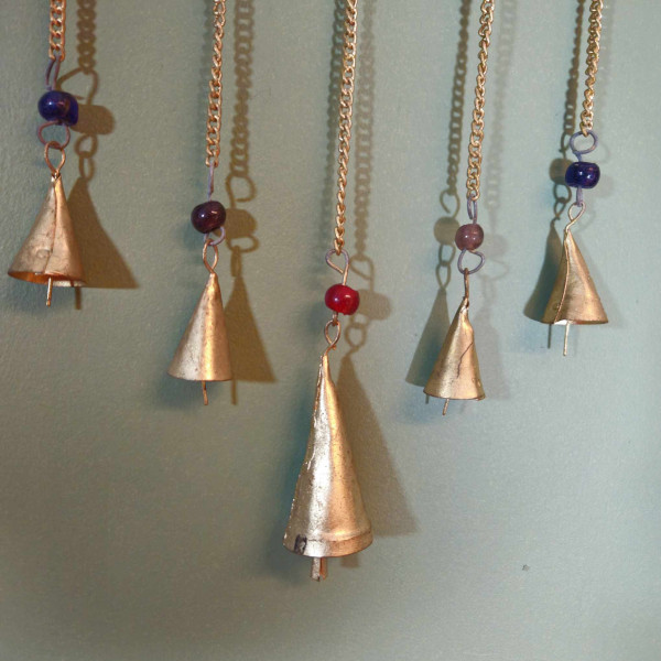 Carillon Indien Soleil et Lune : Harmonie Artisanale pour Votre Intérieur