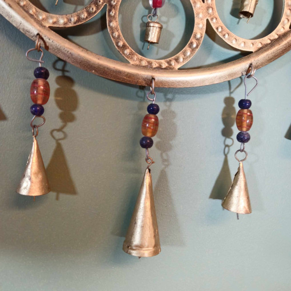 Carillon Indien Tête de Bouddha : Harmonie et Sérénité Artisanale