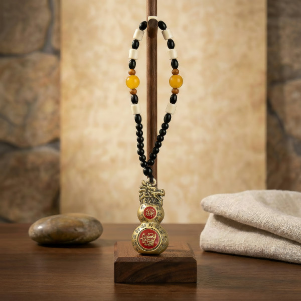 Amulette feng shui santé décoration zen talisman longévité bien-être maison Namaste Visé