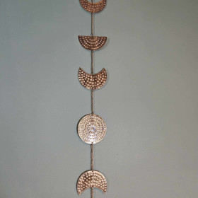 Carillon Indien Phases de Lune : Harmonie Artisanale pour Votre Intérieur