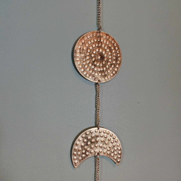 Carillon Indien Phases de Lune : Harmonie Artisanale pour Votre Intérieur