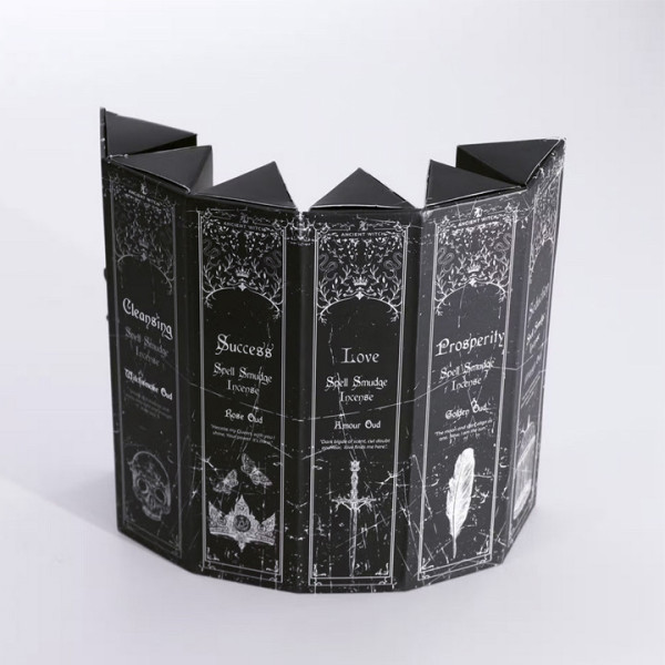 Coffret encens ésotérique 5 rituels différents purification amour prospérité succès ambiance zen maison