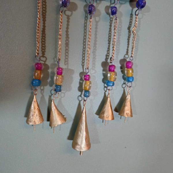 Carillon Indien Bouddha à Clochettes : Harmonie et Sérénité Artisanale