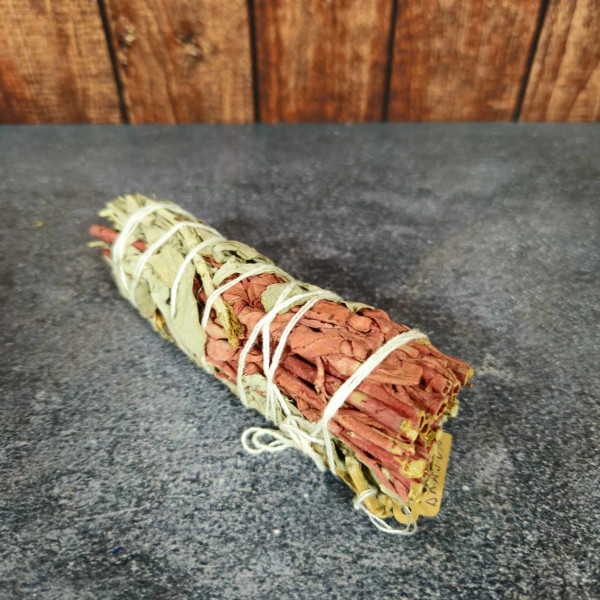 Sauge Blanche Cèdre Cannelle en Fagot