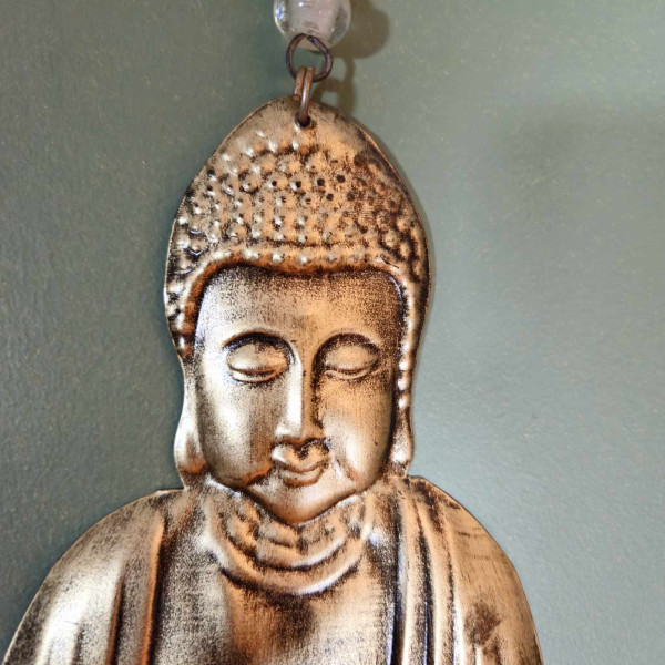 Carillon Indien Bouddha à Clochettes : Harmonie et Sérénité Artisanale