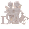 Anges de l'amour avec inscription LOVE - décoration romantique et symbole d'amour pour chambre zen